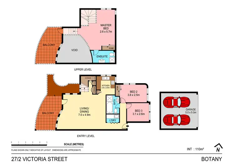 Floorplan of Homely apartment listing, 27/2 Victoria Street, Botany NSW 2019