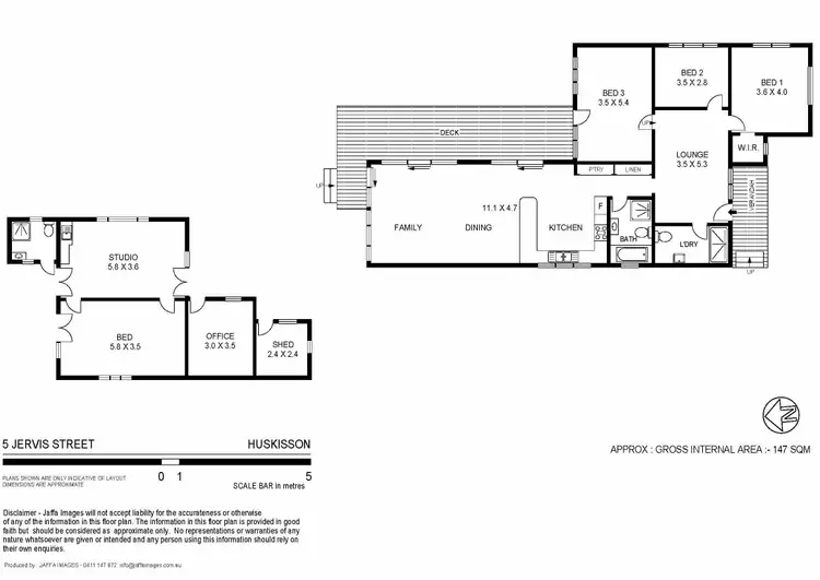 Floorplan of Homely house listing, 5 Jervis Street, Huskisson NSW 2540