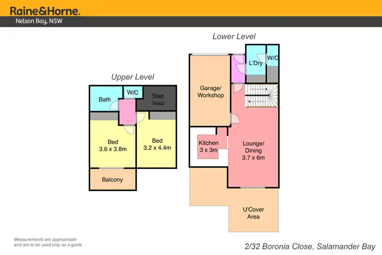 Floorplan of Homely house listing, 2/32 Boronia Drive, Salamander Bay NSW 2317