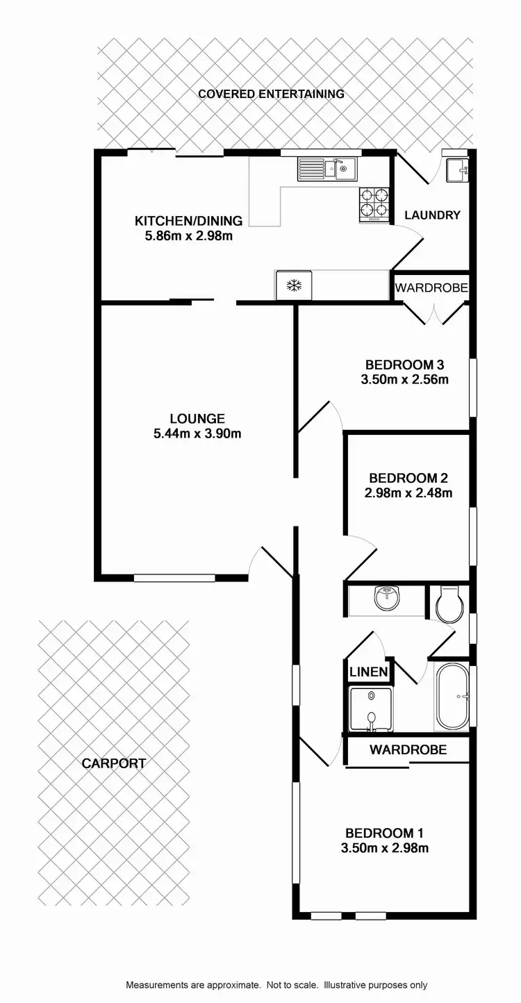 Floorplan of Homely house listing, 5 Dalkeith Place, St Helens Park NSW 2560