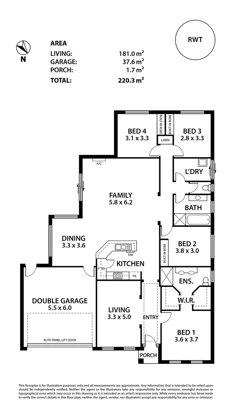 Floorplan of Homely house listing, 12 Glenalbyn Close, Strathalbyn SA 5255