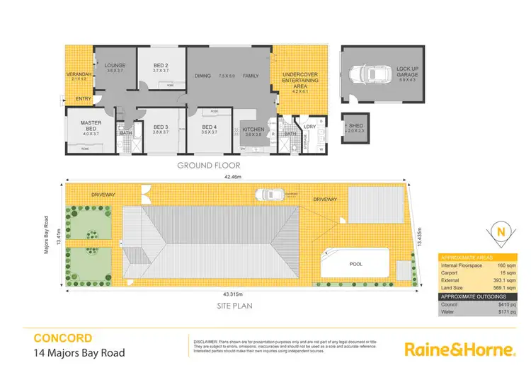 Floorplan of Homely house listing, 14 Majors Bay Road, Concord NSW 2137