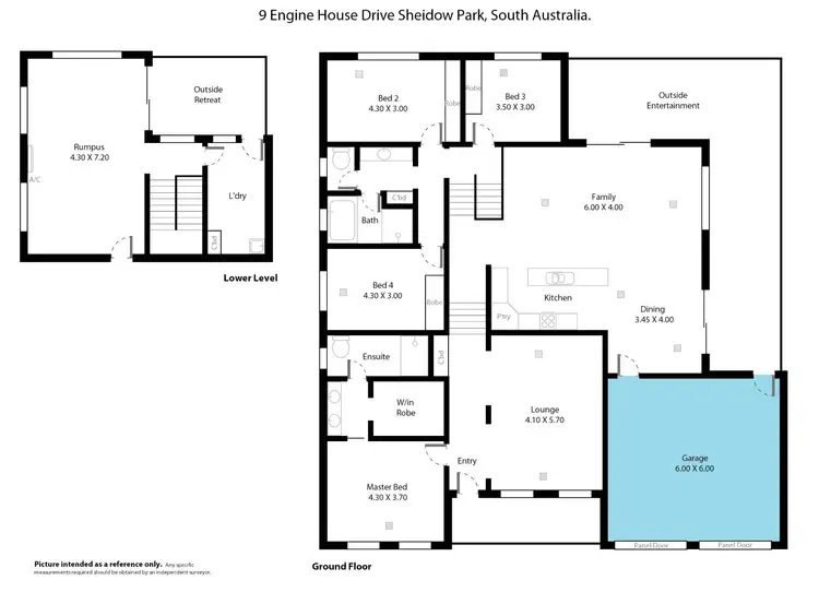 Floorplan of Homely house listing, 9 Enginehouse Drive, Sheidow Park SA 5158
