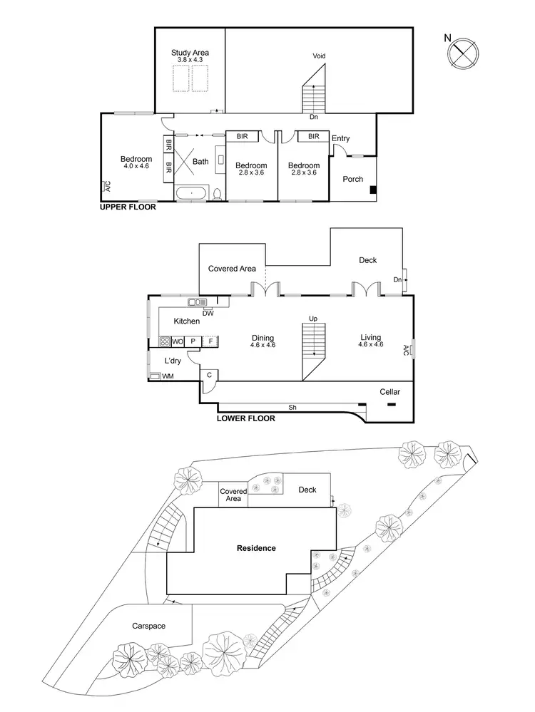 Floorplan of Homely house listing, 3 Wyton Close, Westmeadows VIC 3049