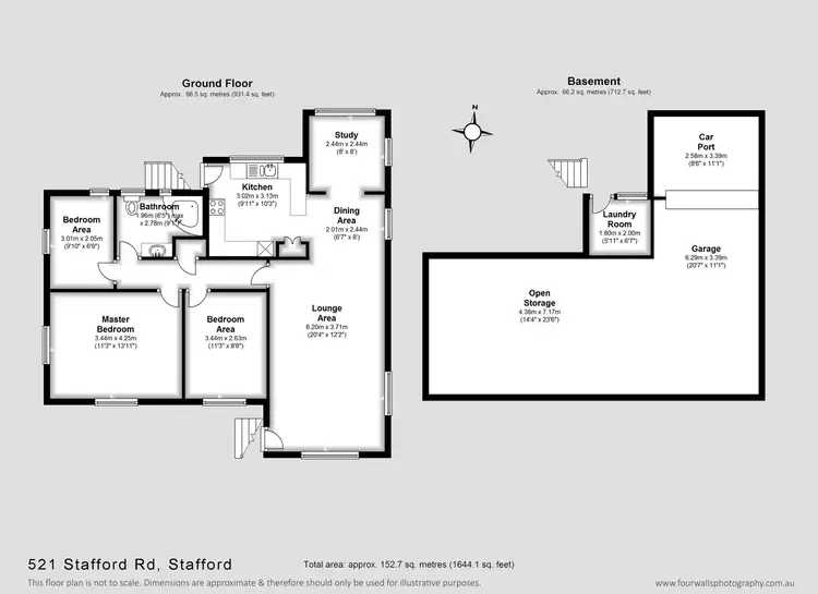 Floorplan of Homely house listing, 521 Stafford Road, Stafford QLD 4053