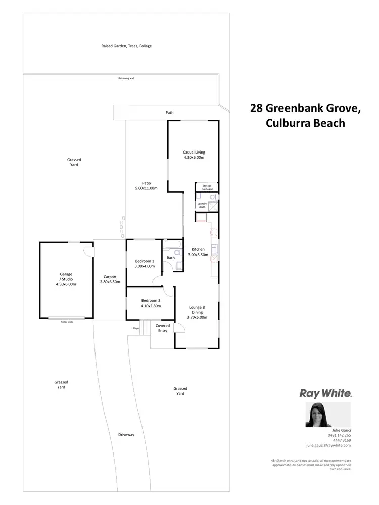Floorplan of Homely house listing, 28 Greenbank Grove, Culburra Beach NSW 2540