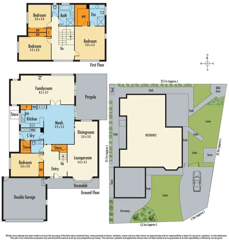 Floorplan of Homely house listing, 20 Vanessa Court, Oakleigh South VIC 3167