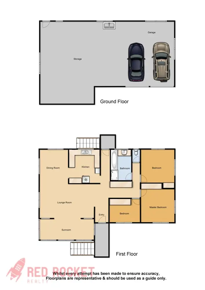 Floorplan of Homely house listing, 33 Attunga Street, Kingston QLD 4114