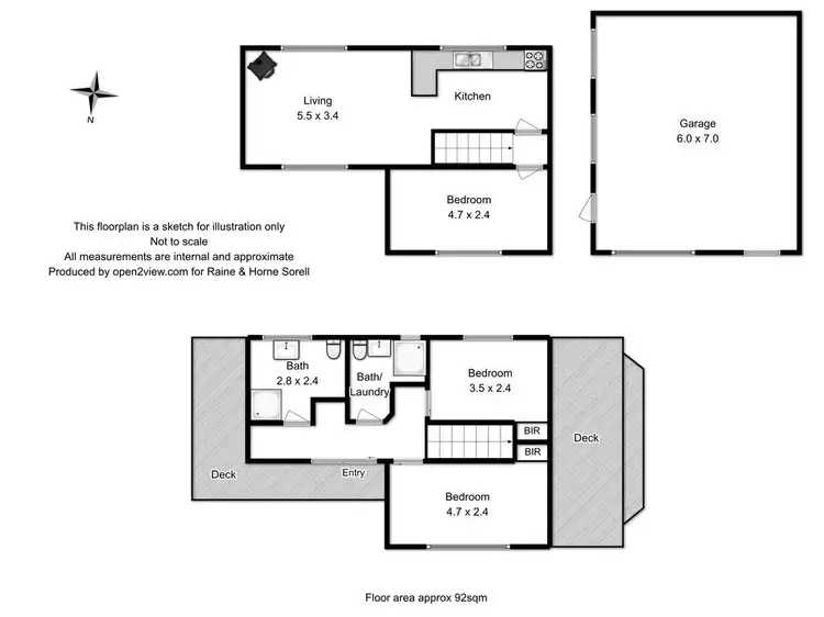Floorplan of Homely house listing, 15 Ulvergerne Street, Dodges Ferry TAS 7173