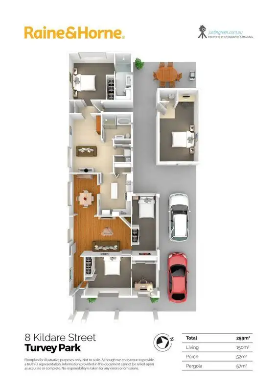 Floorplan of Homely house listing, 8 Kildare Street, Turvey Park NSW 2650