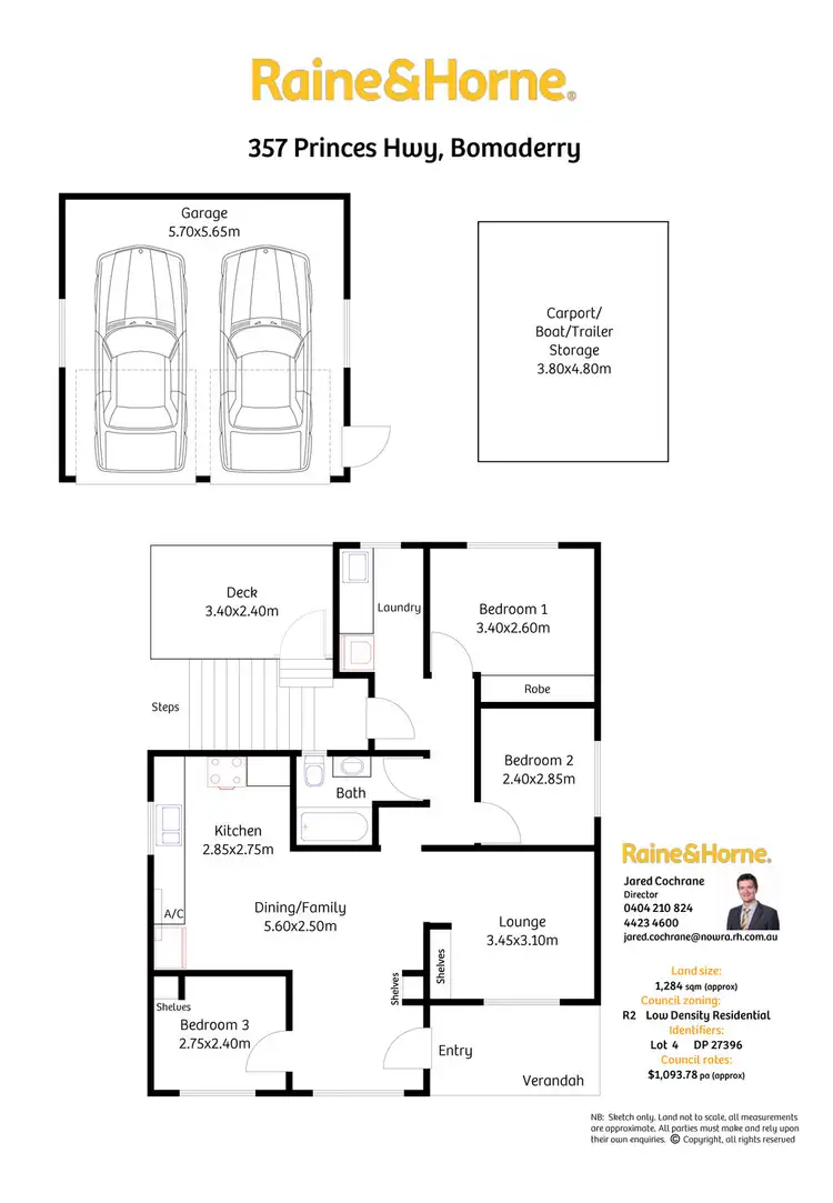 Floorplan of Homely house listing, 357 Princes Highway, Bomaderry NSW 2541