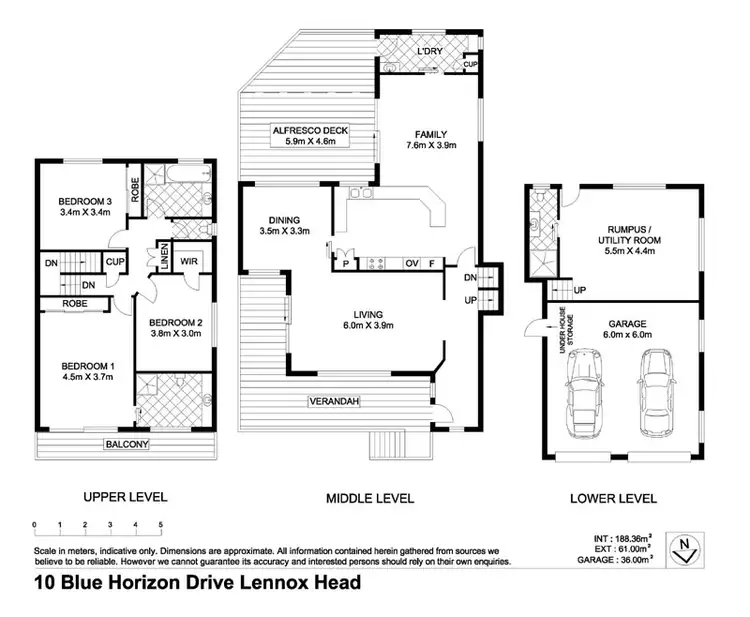 Floorplan of Homely house listing, 10 Blue Horizon Drive, Lennox Head NSW 2478