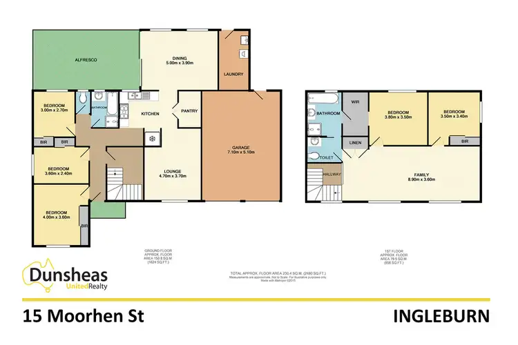 Floorplan of Homely house listing, 15 Moorhen Street, Ingleburn NSW 2565