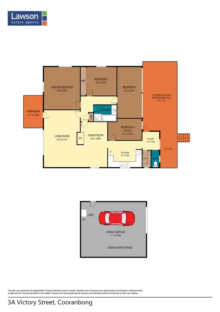 Floorplan of Homely house listing, 3A Victory Street, Cooranbong NSW 2265