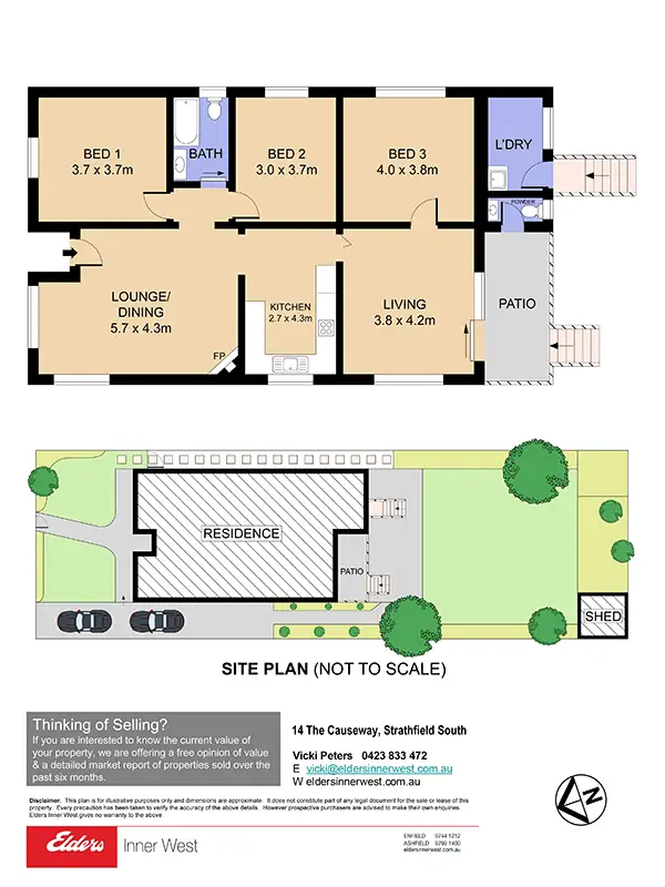 Floorplan of Homely house listing, 14 The Causeway, Strathfield South NSW 2136