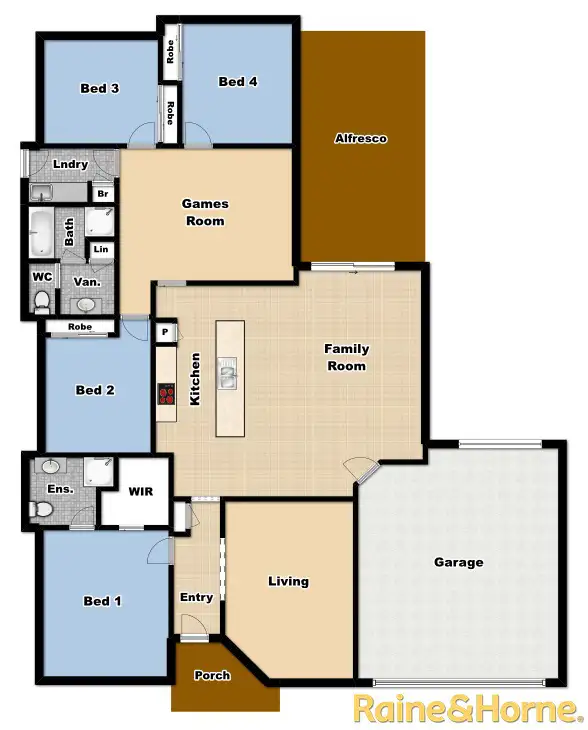 Floorplan of Homely house listing, 40 Cypress Point Drive, Dubbo NSW 2830