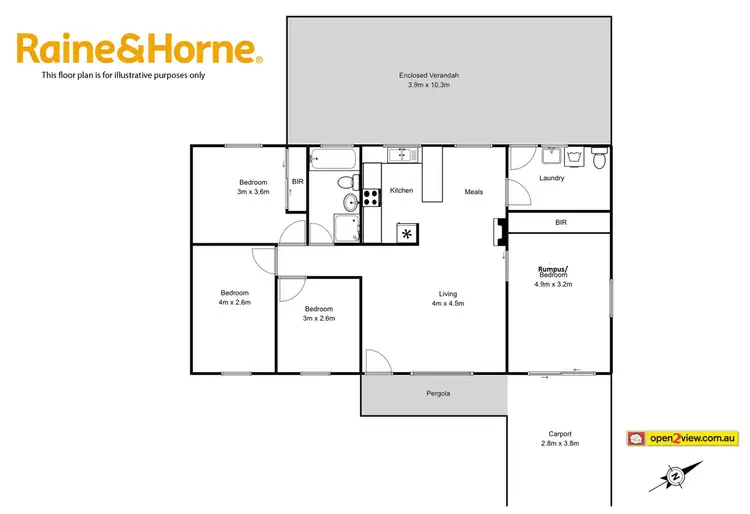 Floorplan of Homely house listing, 40 Albatross Road, Catalina NSW 2536