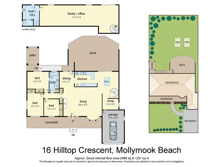 Floorplan of Homely house listing, 16 Hilltop Crescent, Mollymook Beach NSW 2539