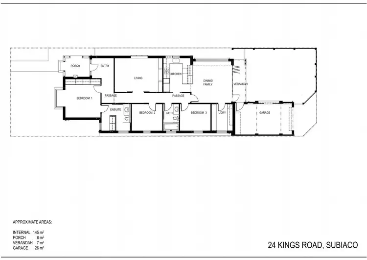 Floorplan of Homely house listing, 24 Kings Road, Subiaco WA 6008