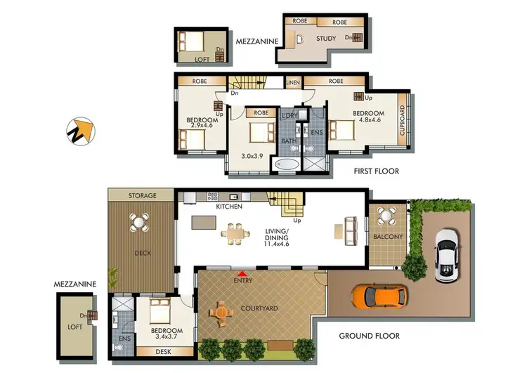 Floorplan of Homely house listing, 5 Glasgow Avenue, Bondi Beach NSW 2026