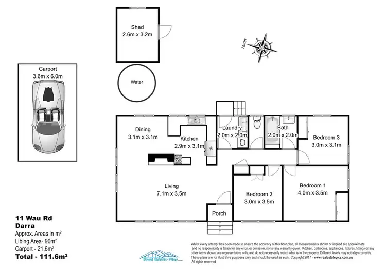 Floorplan of Homely house listing, 11 Wau Road, Darra QLD 4076