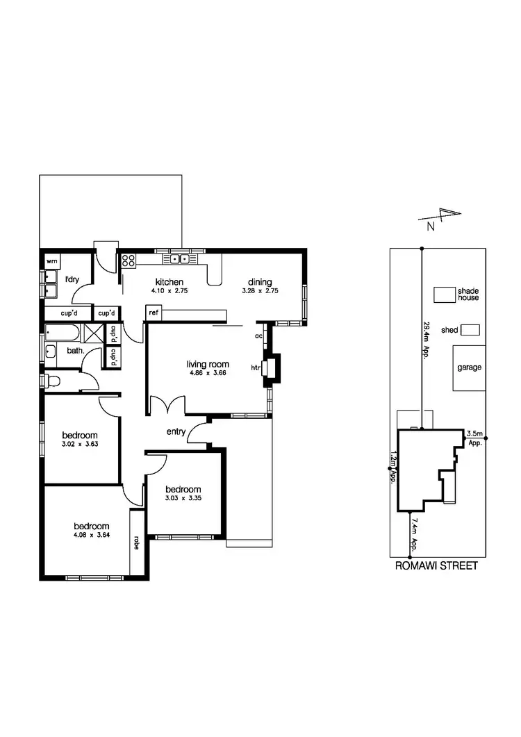 Floorplan of Homely house listing, 65 Romawi Street, Altona VIC 3018