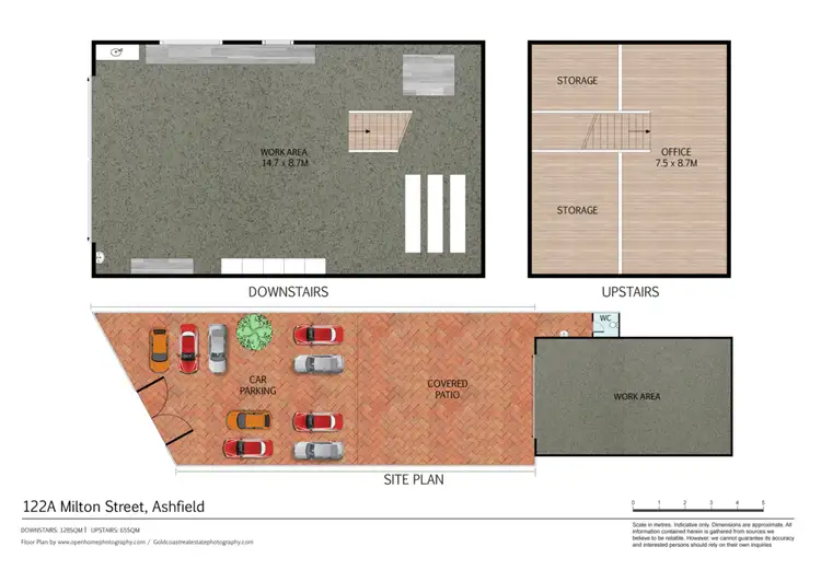 Floorplan of Homely land listing, 122A Milton Street, Ashfield NSW 2131