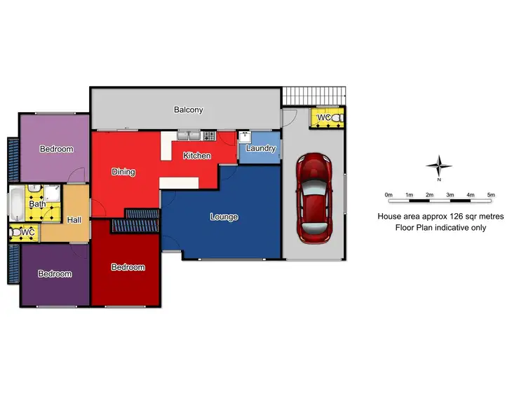 Floorplan of Homely house listing, 2 Samuel Close, Orange NSW 2800