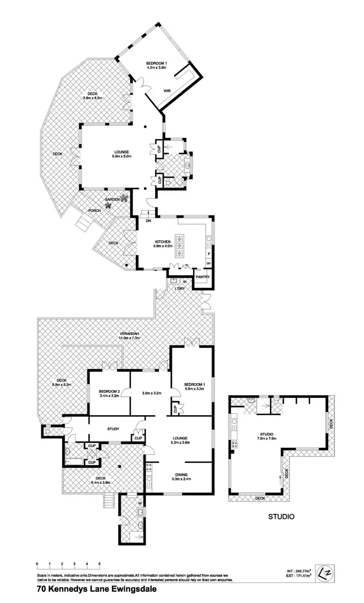 Floorplan of Homely rural property listing, 70 Kennedy's Lane, Byron Bay NSW 2481