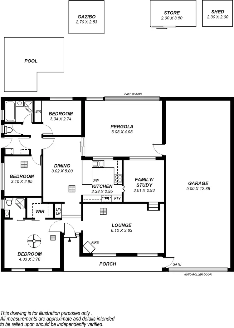 Floorplan of Homely house listing, 2 Drummond Avenue, Reynella East SA 5161