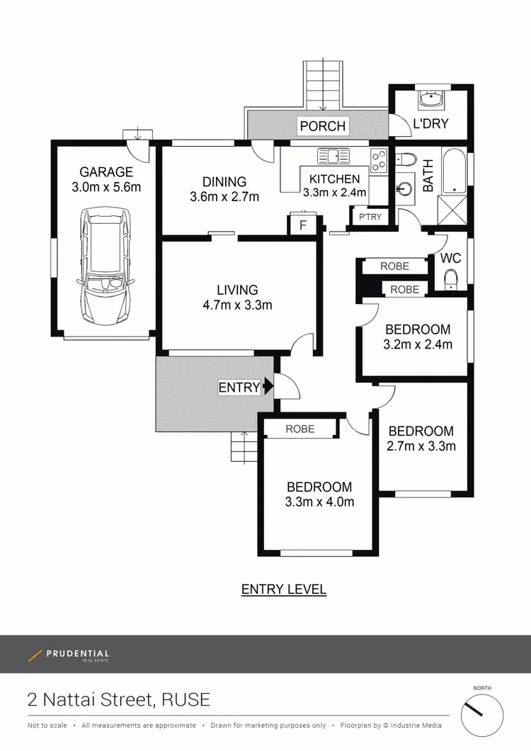 Floorplan of Homely house listing, 2 Nattai Street, Ruse NSW 2560