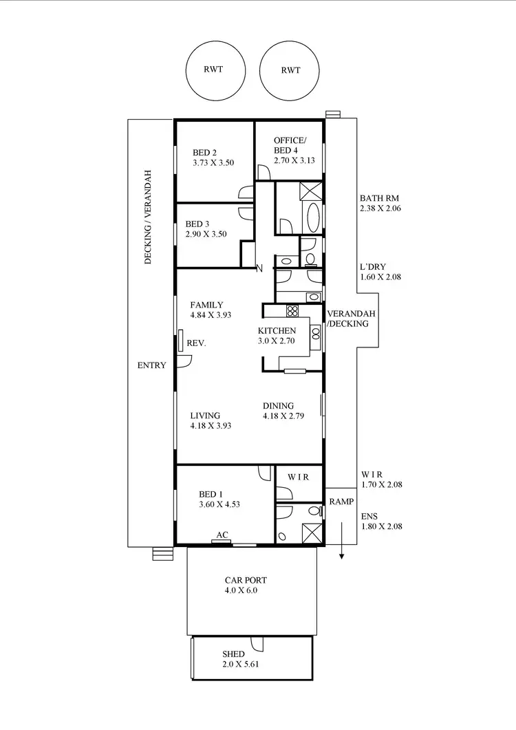 Floorplan of Homely house listing, 22-32 Howard Avenue, Boston SA 5607