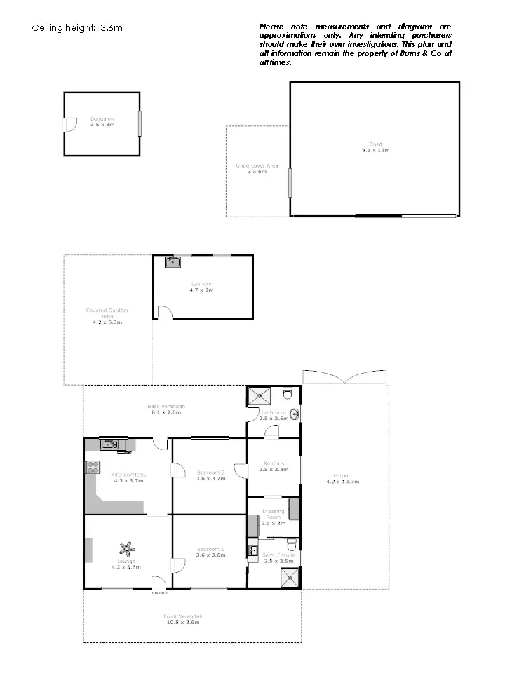 Floorplan of Homely house listing, 13 River Avenue, Merbein VIC 3505