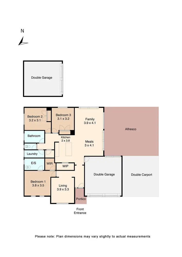 Floorplan of Homely house listing, 29 Grand Junction Drive, Miners Rest VIC 3352