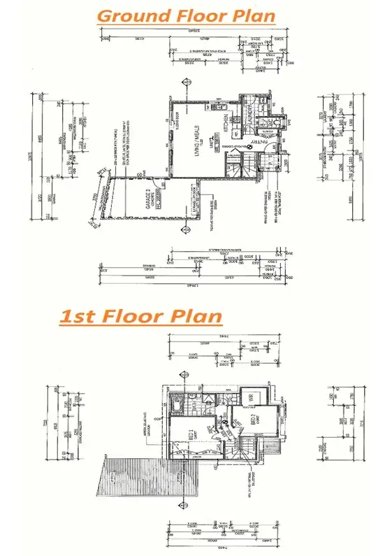 Floorplan of Homely townhouse listing, 2/31 Heffernan Street, Laverton VIC 3028