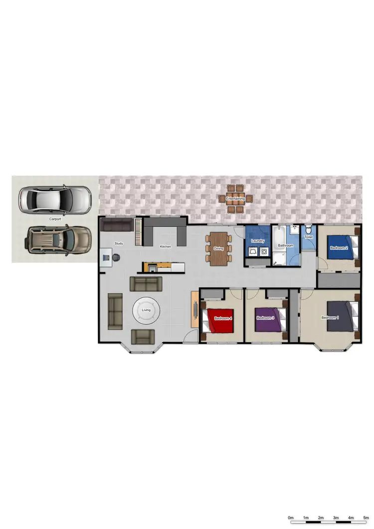 Floorplan of Homely house listing, 28 Crestview Street, Loganlea QLD 4131