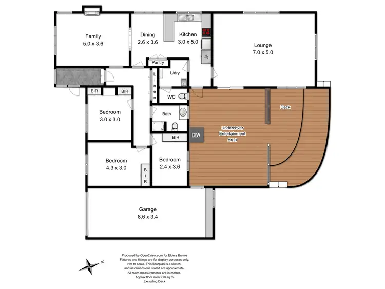 Floorplan of Homely house listing, 3 Curraghmore Avenue, Park Grove TAS 7320