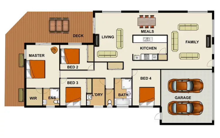 Floorplan of Homely house listing, 55 Darra Ave, Darra QLD 4076