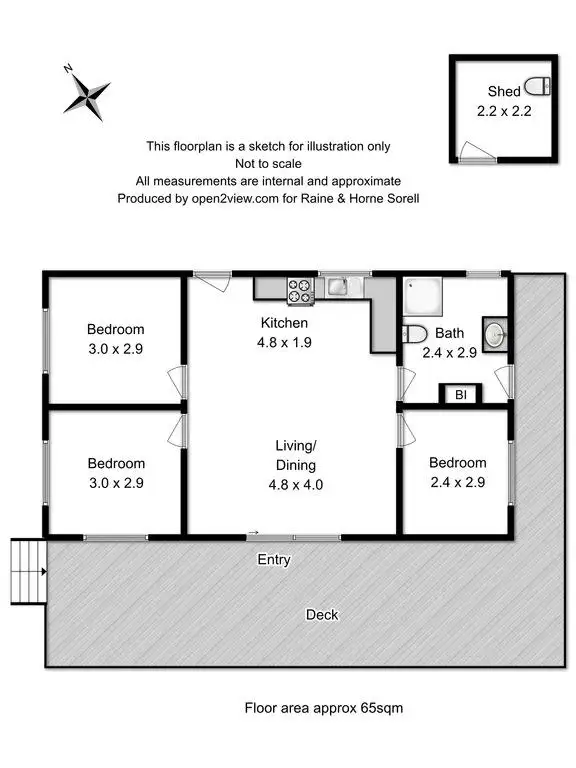 Floorplan of Homely house listing, 18 Grebe Street, Primrose Sands TAS 7173