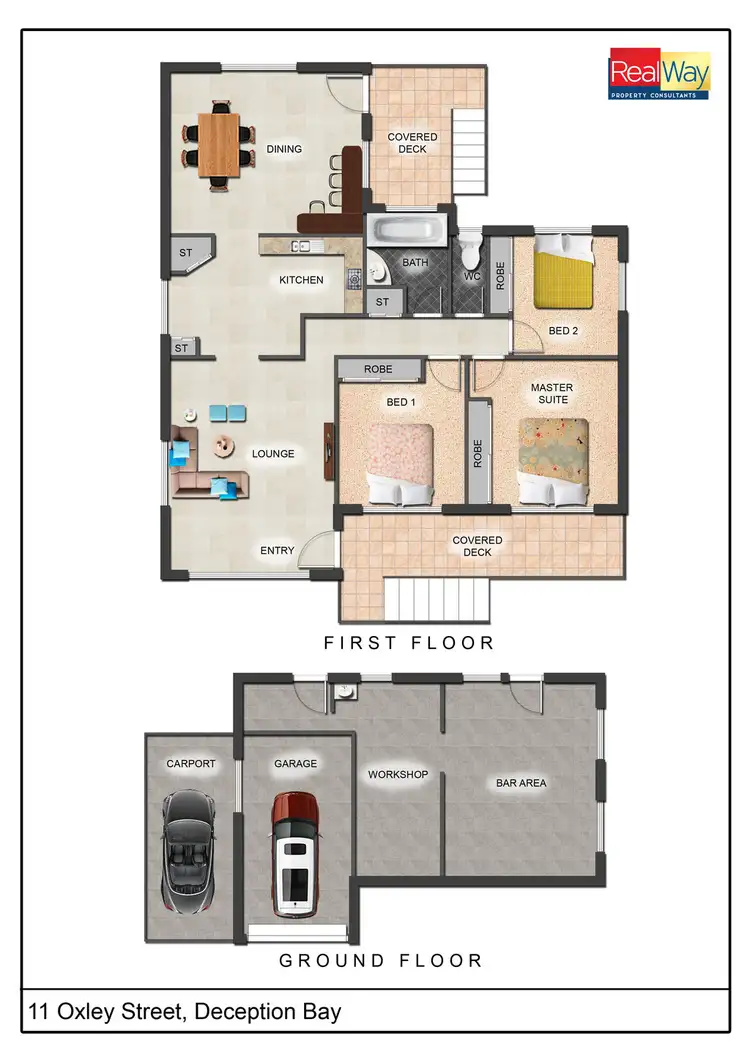 Floorplan of Homely house listing, 11 Oxley Street, Deception Bay QLD 4508