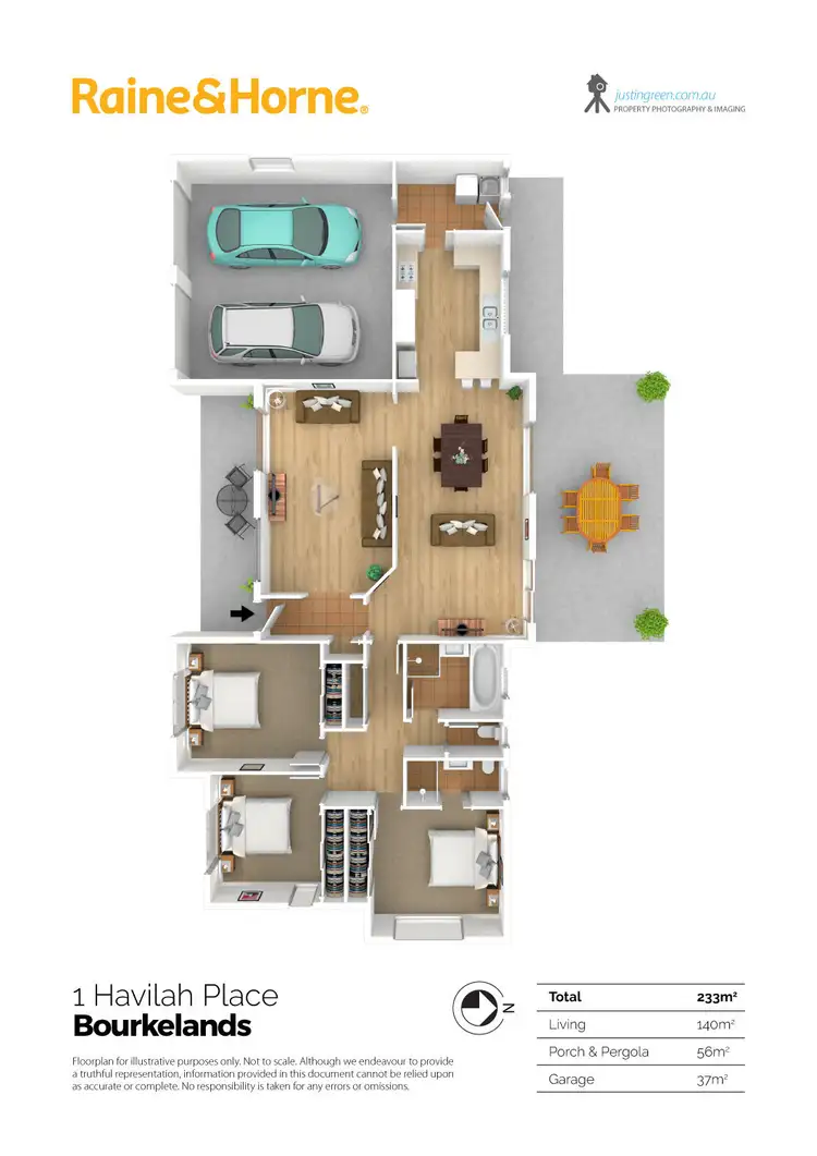 Floorplan of Homely house listing, 1 Havilah Place, Bourkelands NSW 2650