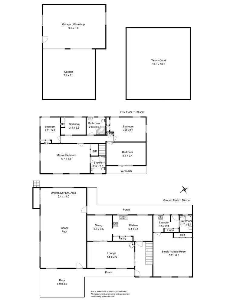 Floorplan of Homely house listing, 13a Dorset Drive, Kingston TAS 7050