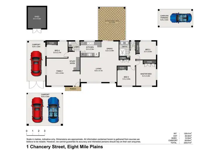 Floorplan of Homely house listing, 1 Chancery Street, Eight Mile Plains QLD 4113