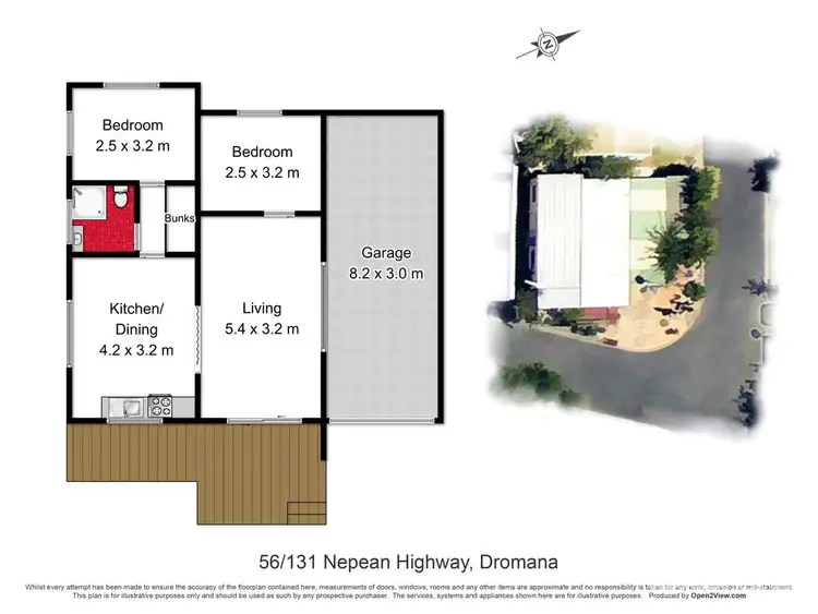 Floorplan of Homely house listing, 56/131 Nepean Highway, Dromana VIC 3936