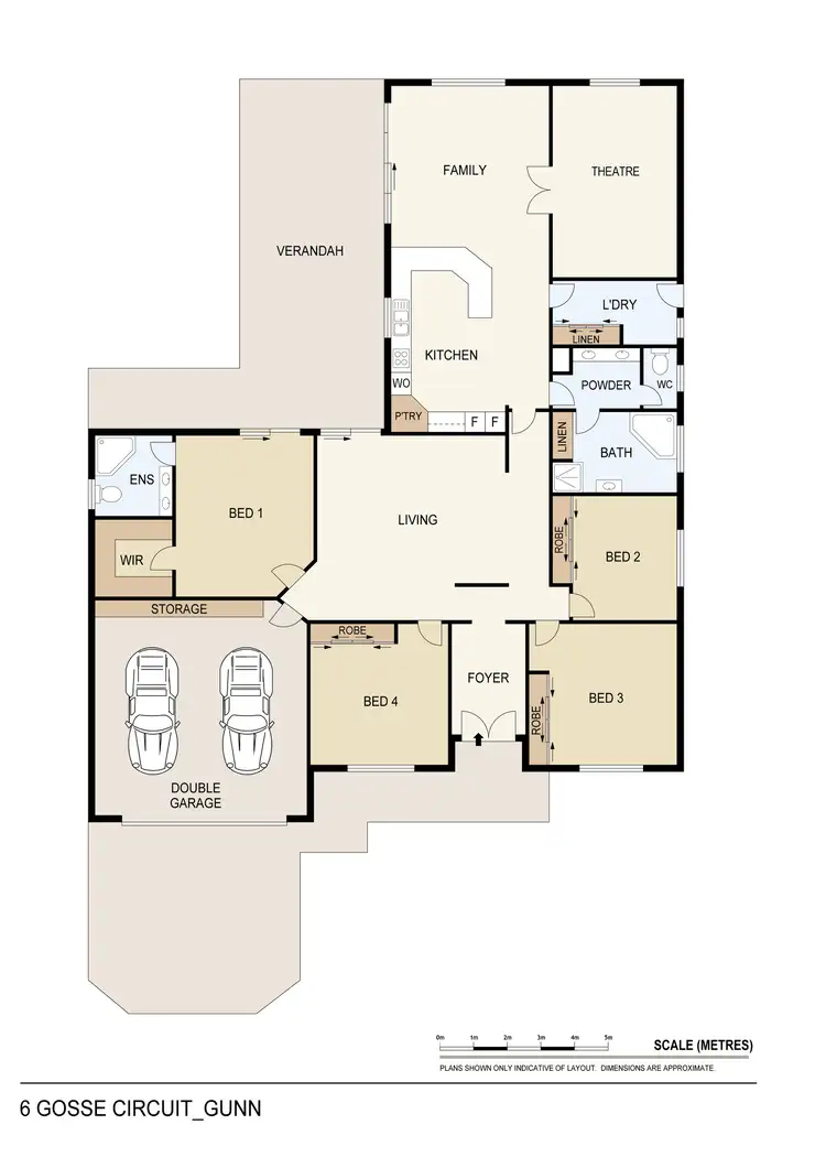 Floorplan of Homely house listing, 6 Gosse Circuit, Gunn NT 832
