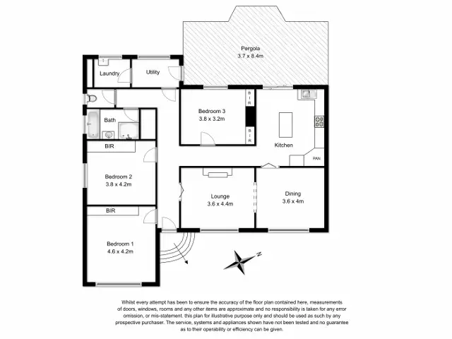 Floorplan of Homely house listing, 17 Werona Street, Mount Gambier SA 5290