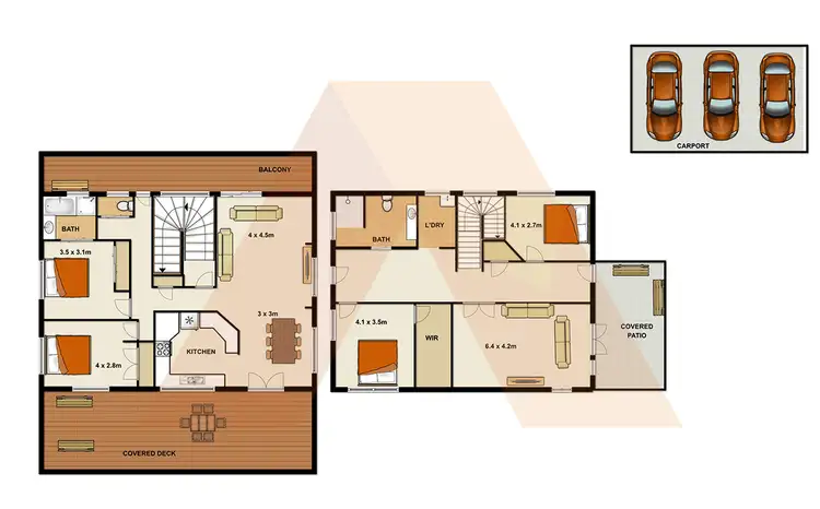 Floorplan of Homely house listing, 519-523 Millstream Road, Cedar Vale QLD 4285