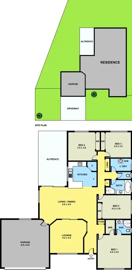 Floorplan of Homely house listing, 32 Turrbal Street, Bellbowrie QLD 4070