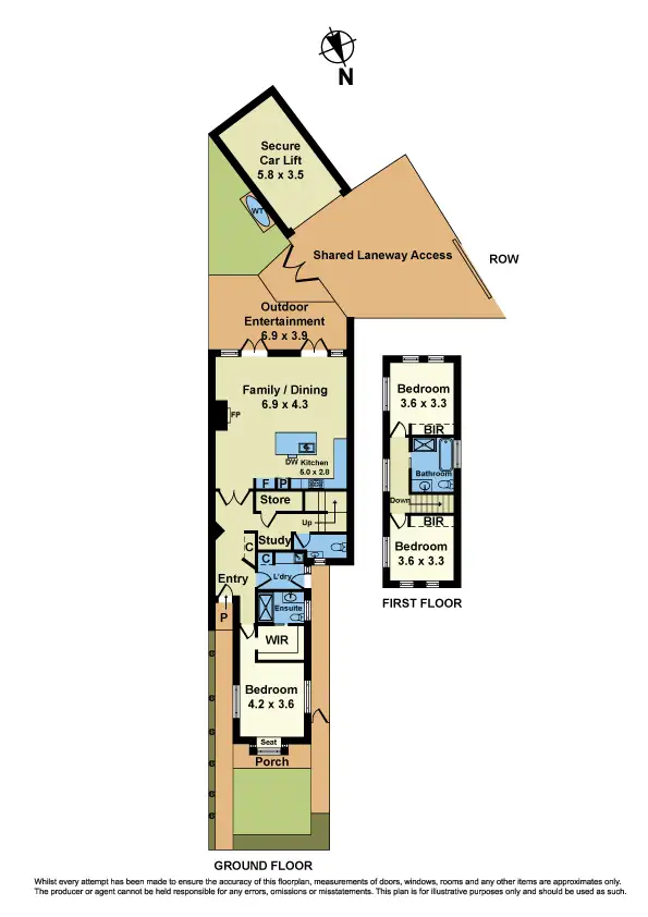 Floorplan of Homely house listing, 1/79 Princes Street, Williamstown VIC 3016
