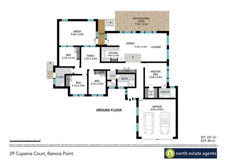 Floorplan of Homely house listing, 9 Ridgeview Estate, Cupania Court, Tweed Heads West NSW 2485
